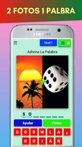 2 Fotos 1 Palabra - Nivel Dios screenshot 1