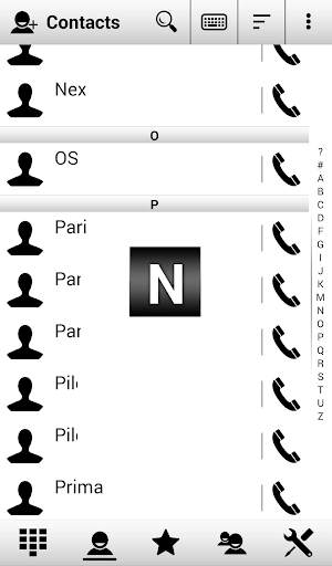 Theme Pure White RocketDial screenshot 3