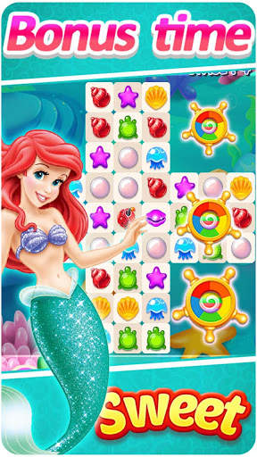 New Match 3 Mermaid Match Puzzle screenshot 4