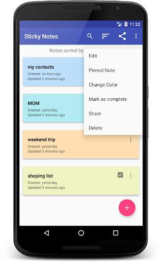 Sticky Notes - Widget, Notepad, To do, Color notes screenshot 5