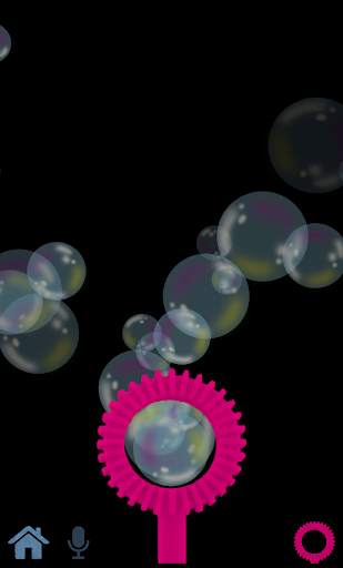 Soap bubbles simulator screenshot 1