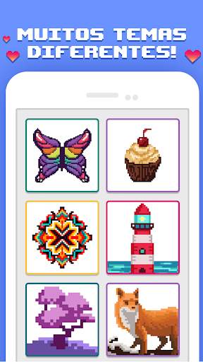 Pixelicious Colorir por Número screenshot 2