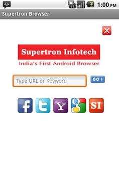 Super Browser screenshot 1