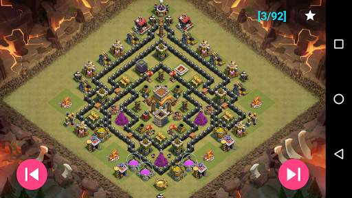 War layouts for Clash of Clans screenshot 6