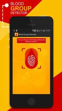 Blood Group Detector Prank screenshot 1