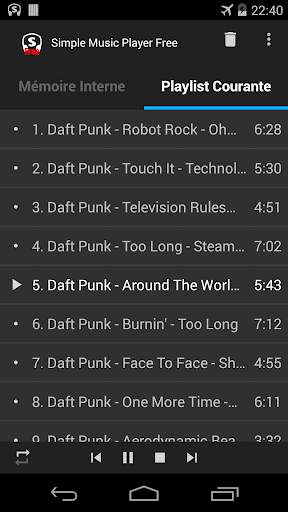 Simple Music Player Free screenshot 3
