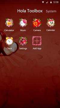 My Valentine Hola Theme screenshot 3