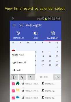 VerySimple TimeLogger 4 تصوير الشاشة