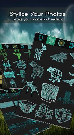 AR Photo Editor - Jarvis Hologram screenshot 6