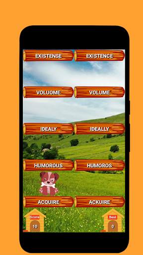 Word Jump Game: Choose the correct spelling screenshot 1