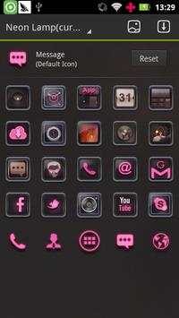 Neon Lamp GO Launcher Theme screenshot 5