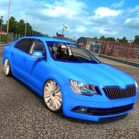 Crazy Car Parking 3D Car Games logo