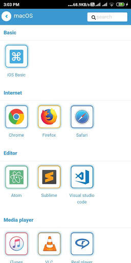 All in One Keyboard Shortcuts screenshot 2