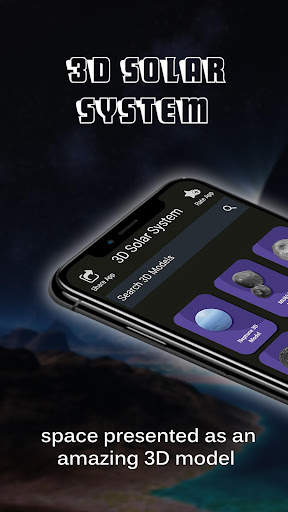 3D Solar System - Explore the Universe and Planets screenshot 1