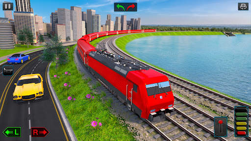 เกมรถไฟในเมือง เกมรถไฟ 3 มิติ screenshot 27