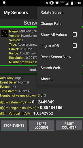 My Sensors screenshot 5