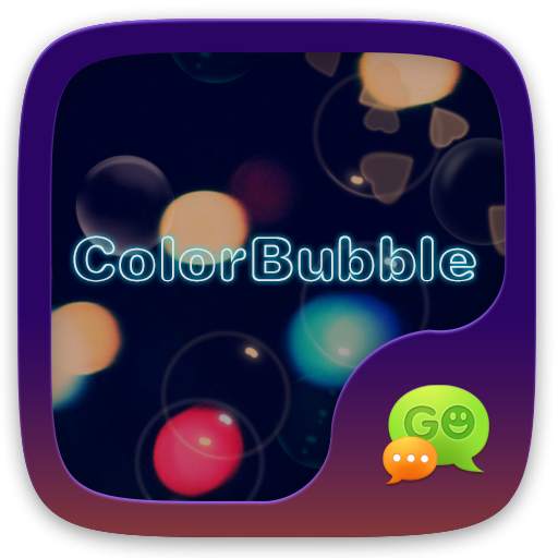 GO SMS COLOR BUBBLE THEME 1.0