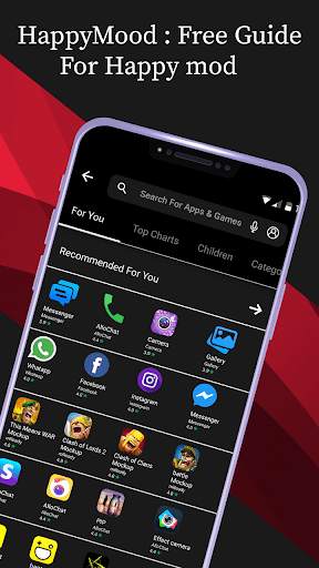 Happy Mod -  Mod Happy Apps Guide HD screenshot 1
