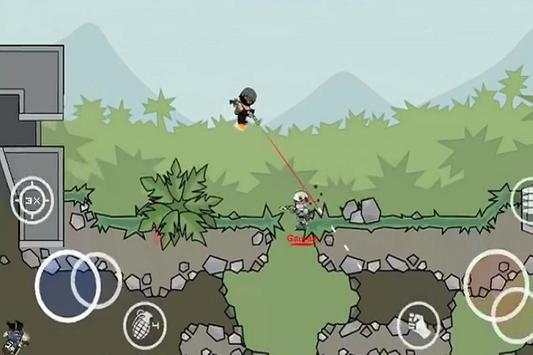 Trick Doodle Army 3 Mini Militia screenshot 2