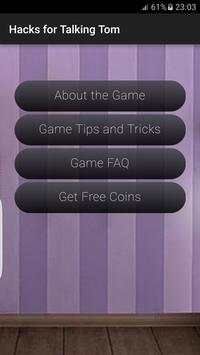 Cheats for Talking Tom скриншот 1