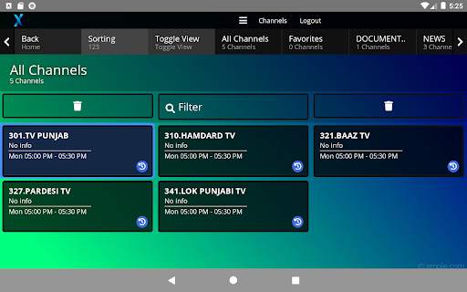 xtv player screenshot 7