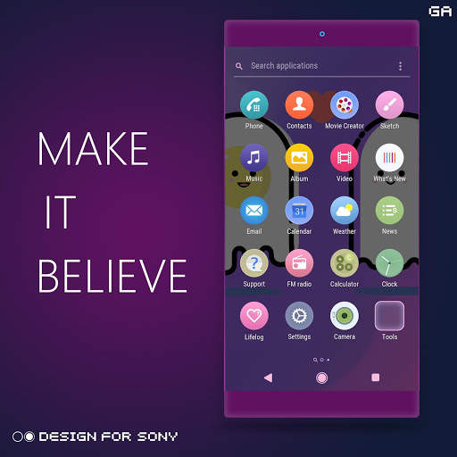 MBE XPERIA Theme | LOVE 🎨Design For SONY screenshot 6