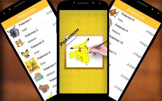 learn to draw pokemon screenshot 1