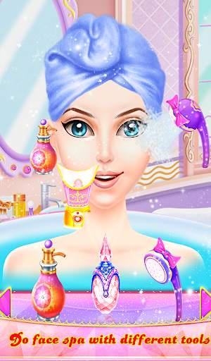 Wedding Princess Hair Design Dressup makeup Game 1 تصوير الشاشة