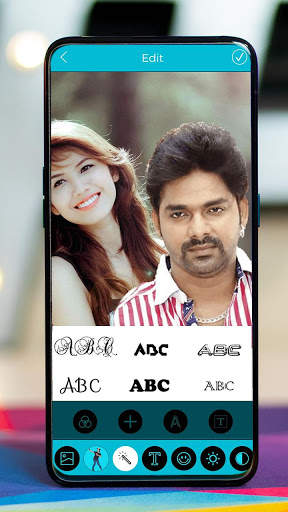 Selfie With Pawan Singh - Photo editor screenshot 4