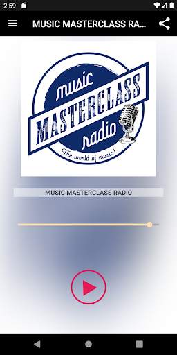 MUSIC MASTERCLASS RADIO screenshot 1