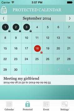 Private Calendar screenshot 4