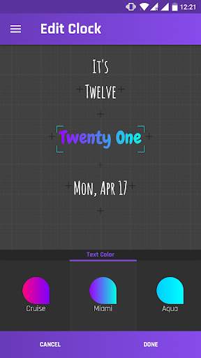 Edit Clock screenshot 8