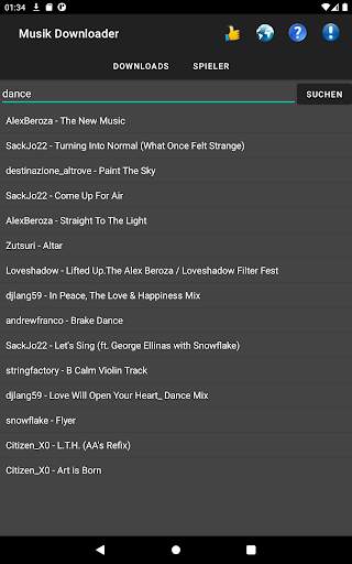 Musik downloader screenshot 5