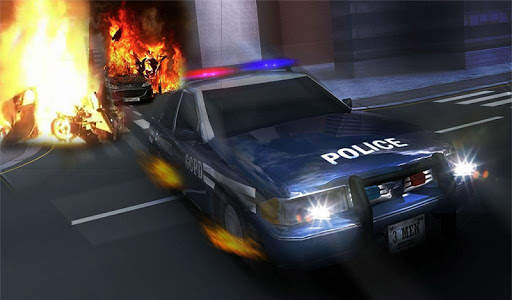Police Flying Car 3D Simulator screenshot 1