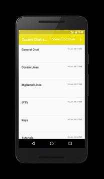 Cccam & IPTV CHAT and Download screenshot 2