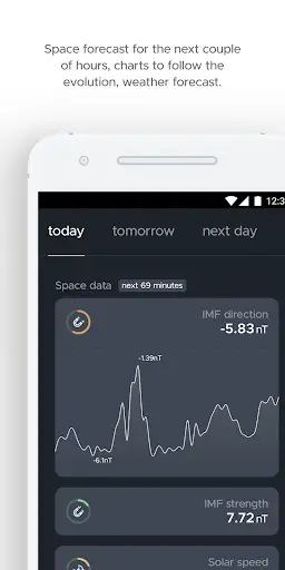 hello aurora: forecast app screenshot 2