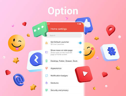 3D Launcher -Perfect 3D Launch screenshot 5