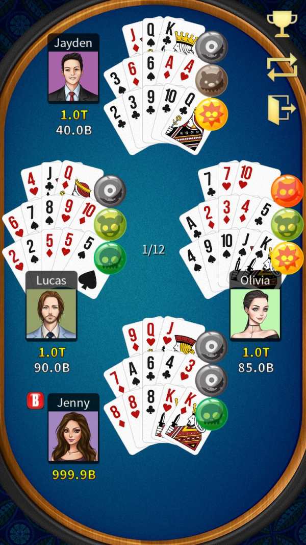 Capsa Susun - KK Chinese Poker (Pusoy/Piyat2x) screenshot 8