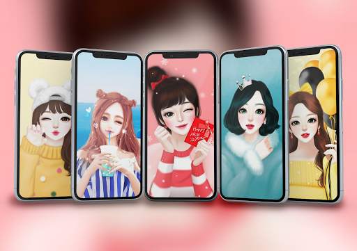 Laura Wallpaper - Cute Girl Wallpaper screenshot 1