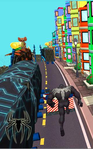 Spider Hero Dash Adventure - Iron Subway Rush screenshot 8