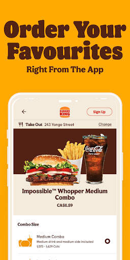 BURGER KING Canada скриншот 4