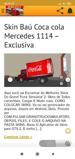 Skins Grand Truck Simulator 2 - As Melhores GTS 2 screenshot 2