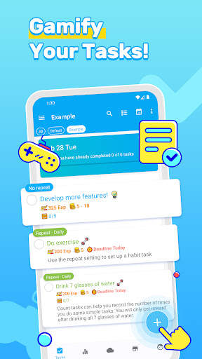 LifeUp Lite: Gamify Tasks screenshot 1
