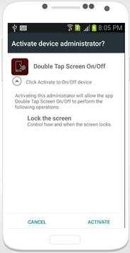 Double Tap On/Off Screen Lock screenshot 2