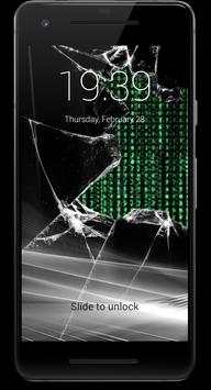 Broken Screen HD Lock Screen screenshot 1