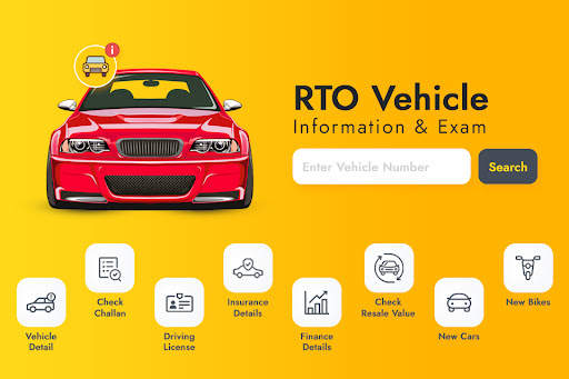 RTO Vehicle Information App screenshot 1