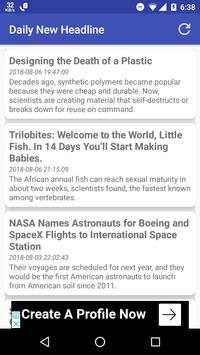 DAILY NEW HEADLINE screenshot 6
