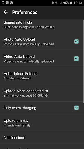 Uploader for Flickr screenshot 2