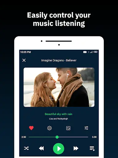 Music Player for Android 2 تصوير الشاشة