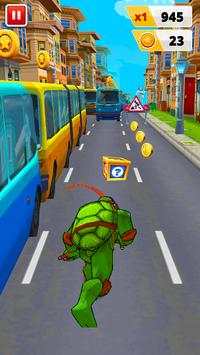 Turtle Run Ninja Shadow screenshot 1